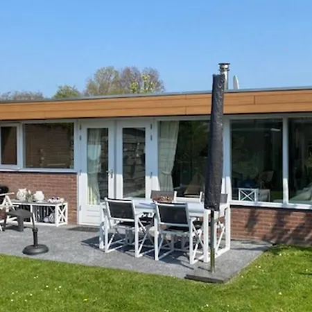 Vakantiebungalow In Riviera Maison Stijl Nabij Zee En Strand, Bos En Duin *