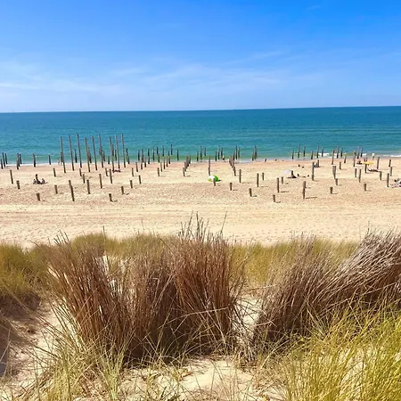 Vakantiebungalow In Riviera Maison Stijl Nabij Zee En Strand, Bos En Duin