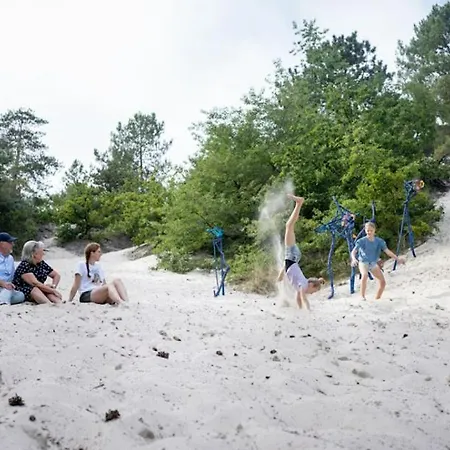 Vakantiebungalow In Riviera Maison Stijl Nabij Zee En Strand, Bos En Duin Ferienhaus