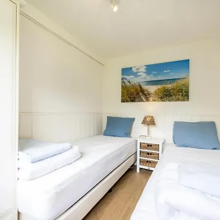 Vakantiebungalow In Riviera Maison Stijl Nabij Zee En Strand, Bos En Duin